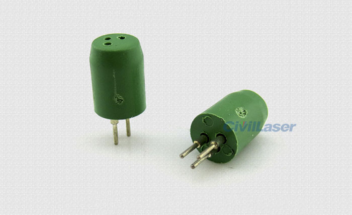 three pins laser diode test socket